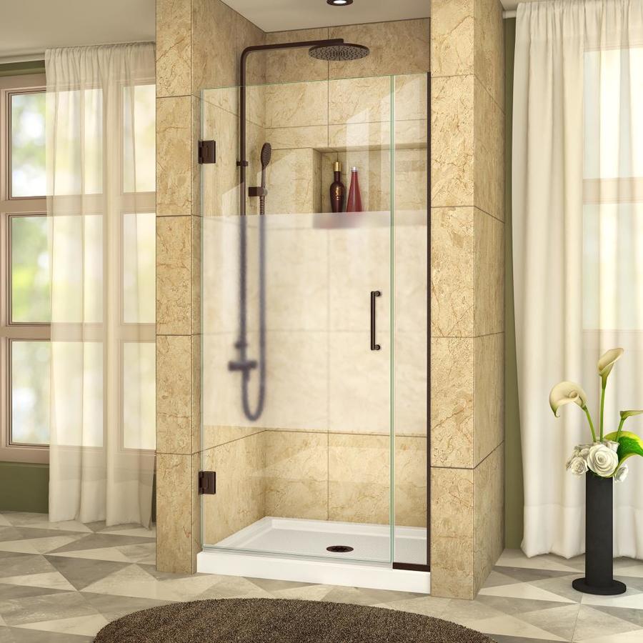 Dreamline Unidoor Plus 35 5 In To 36 W Frameless Hinged