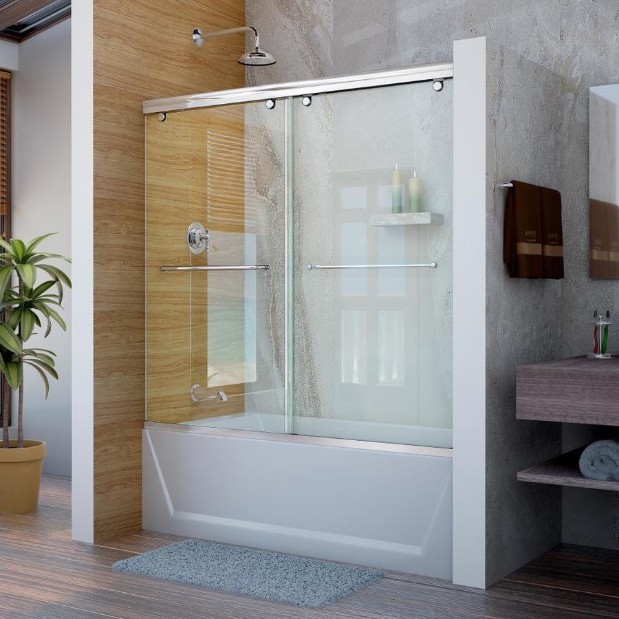 DreamLine Charisma 60in W x 58in H Frameless Bathtub Door at