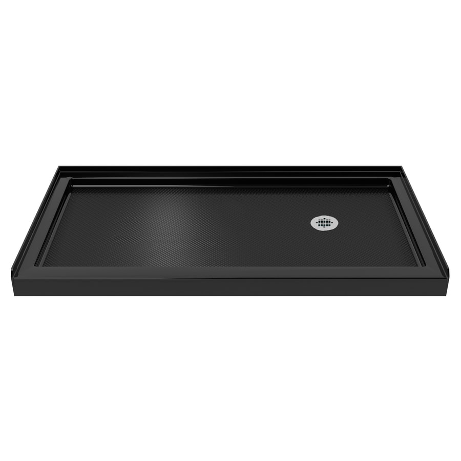 DreamLine SlimLine Black Acrylic Shower Base 36in W x 60in L with