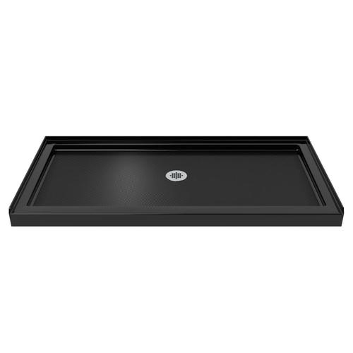DreamLine SlimLine Black Acrylic Shower Base 36in W x 54in L with
