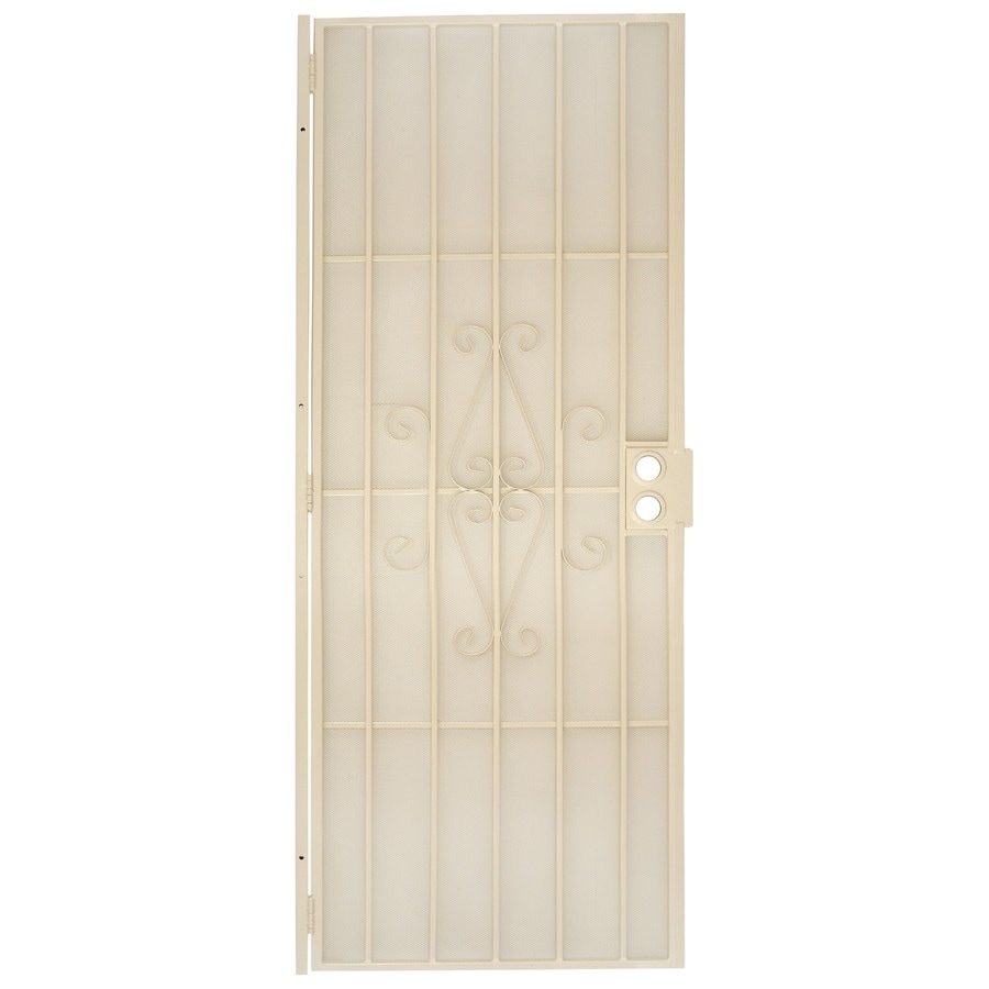 Gatehouse Magnum Almond Steel Security Door (Common: 30-in X 80-in ...