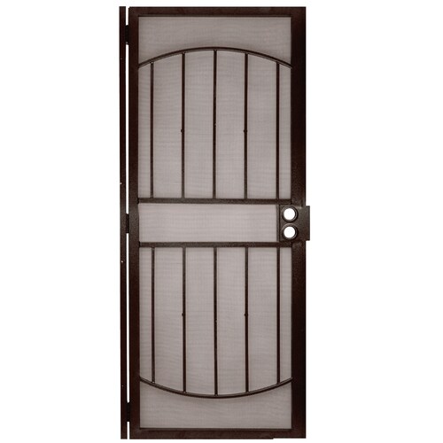 Gatehouse Steel Security Door Common 32 In X 80 In Actual 35 In X 81 In At Lowes Com