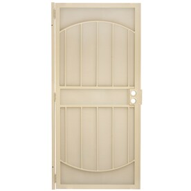 steel security door black gatehouse steel security door common 36in 80in actual doors at lowescom steel security door black gatehouse steel security door common 36in 80in actual doors at lowescom