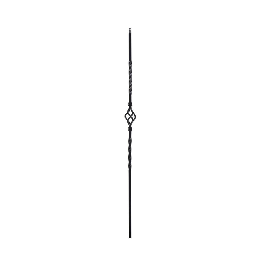 44 In Black Steel Classic Stair Baluster At Lowes Com
