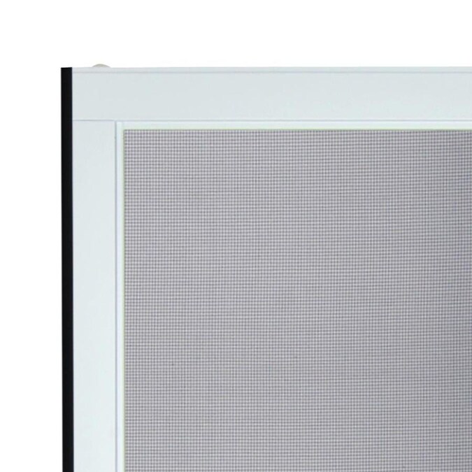 Grisham 30-in x 80-in White Steel Frame Sliding Screen Door in the ...