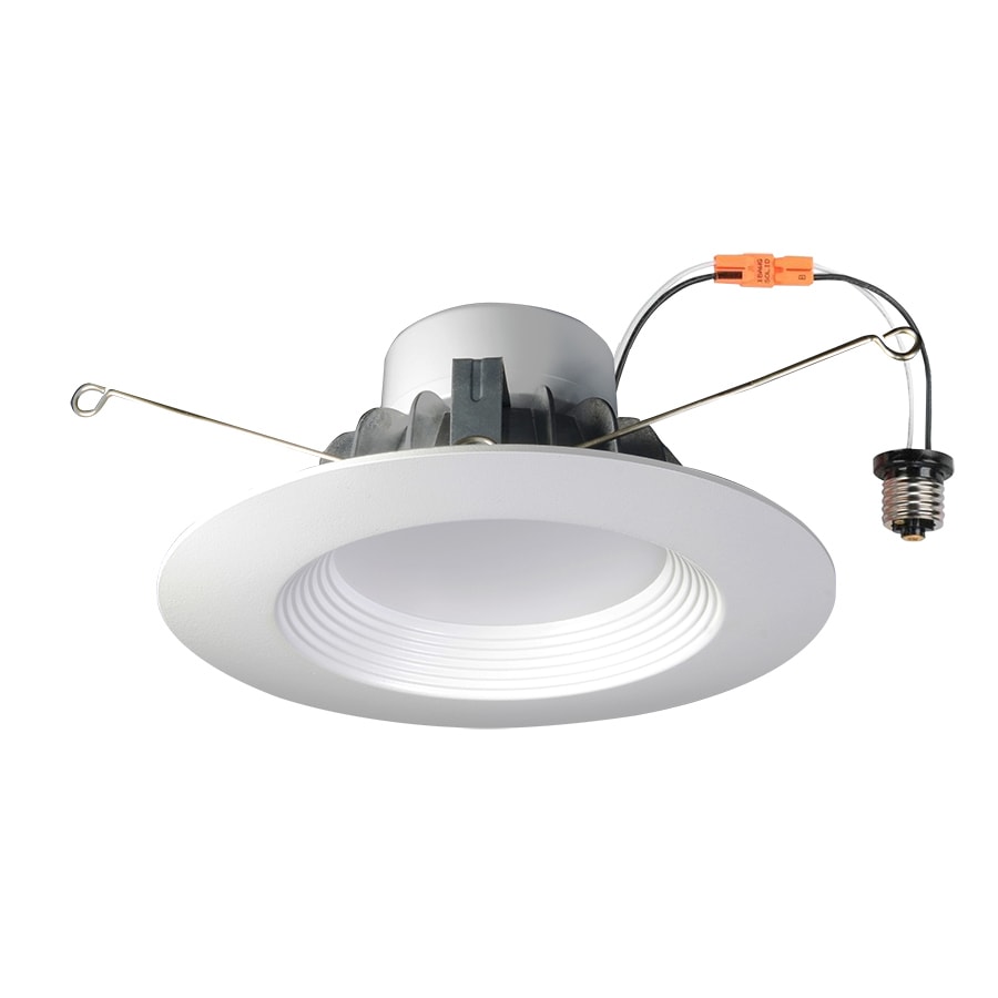 Utilitech Pro 65 Watt Equivalent Matte White Dimmable Led Recessed