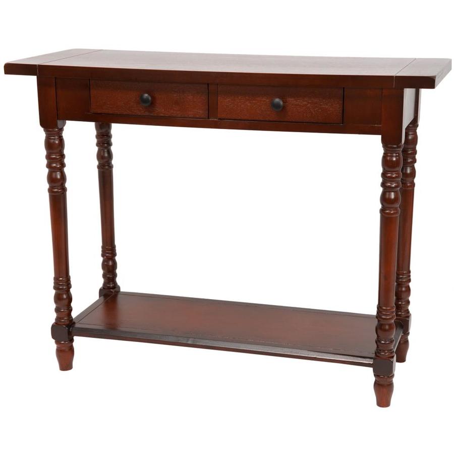 Red Lantern Oriental Furniture Brown Casual Console Table At Lowes Com