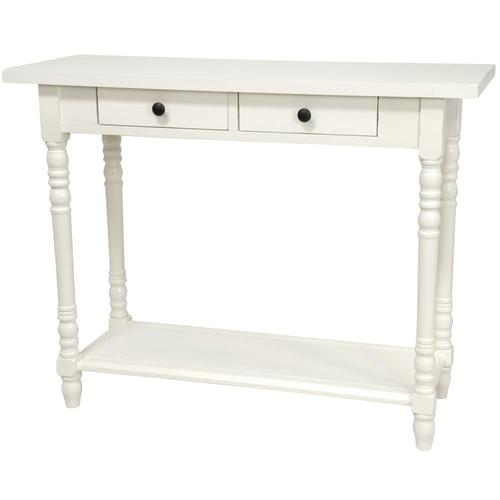 Red Lantern Oriental Furniture White Casual Console Table At Lowes Com