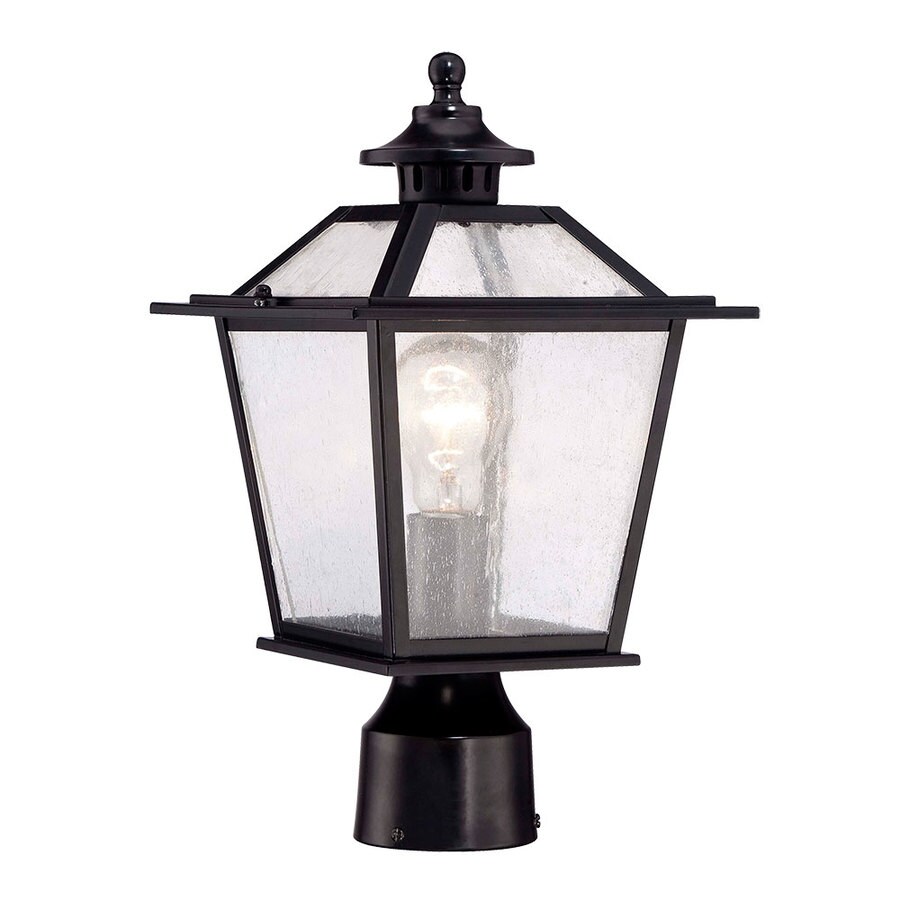 Acclaim Lighting Salem 100 Watt 1475 In Matte Black Moderncontemporary Light Post Lantern In