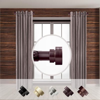 2 curtain rods for one window