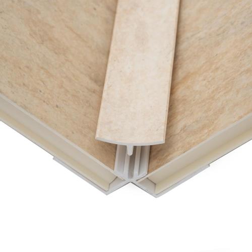 Bella CORE 60in W x 60in H Baja Sand Solid Surface Bathroom Side Wall