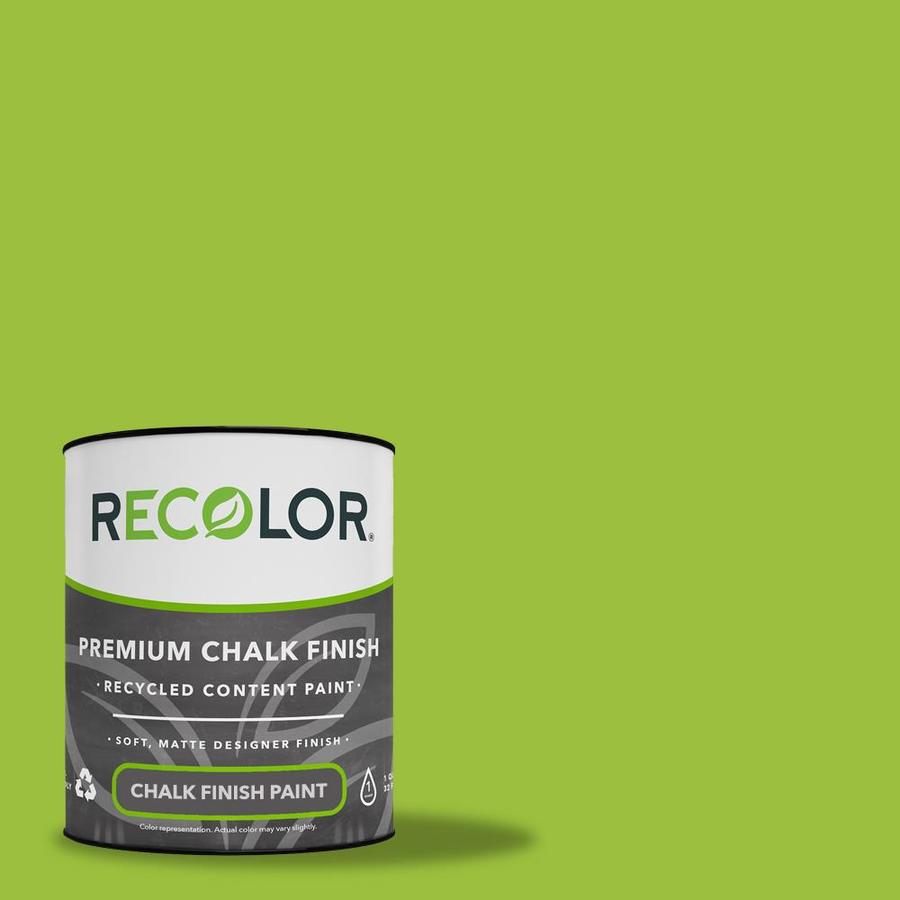 Recolor Paints Grass (Green) Water-Based Chalky Paint (1-Quart) in the ...