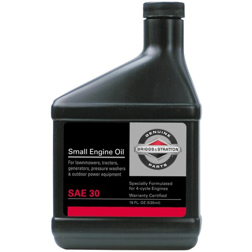 Briggs & Stratton 18-oz 4-Cycle 30W Conventional Engine Oil at Lowes.com