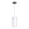 ELIGHT Contempo Brushed Nickel Mini Modern/Contemporary Cylinder ...