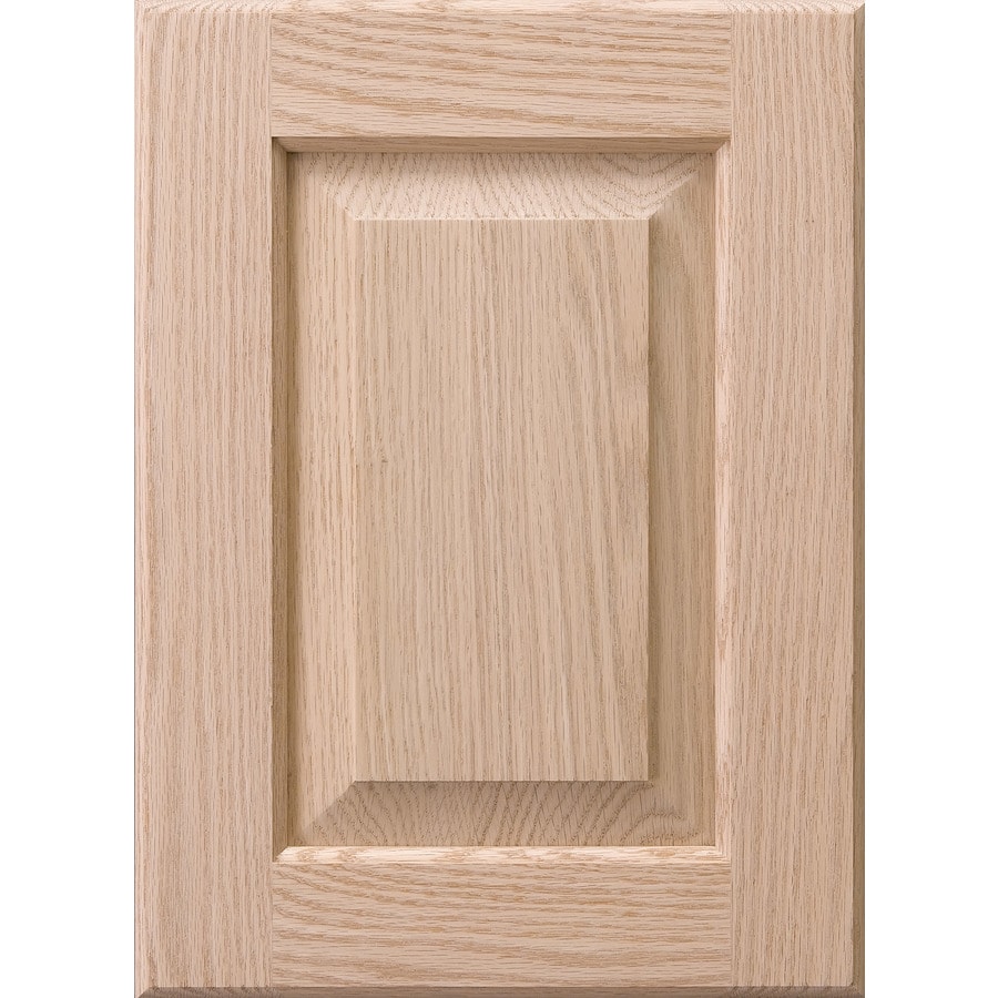 Surfaces Dalton 11 In X 15 In Unfinished Oak Raised Panel Cabinet Sample At 0184