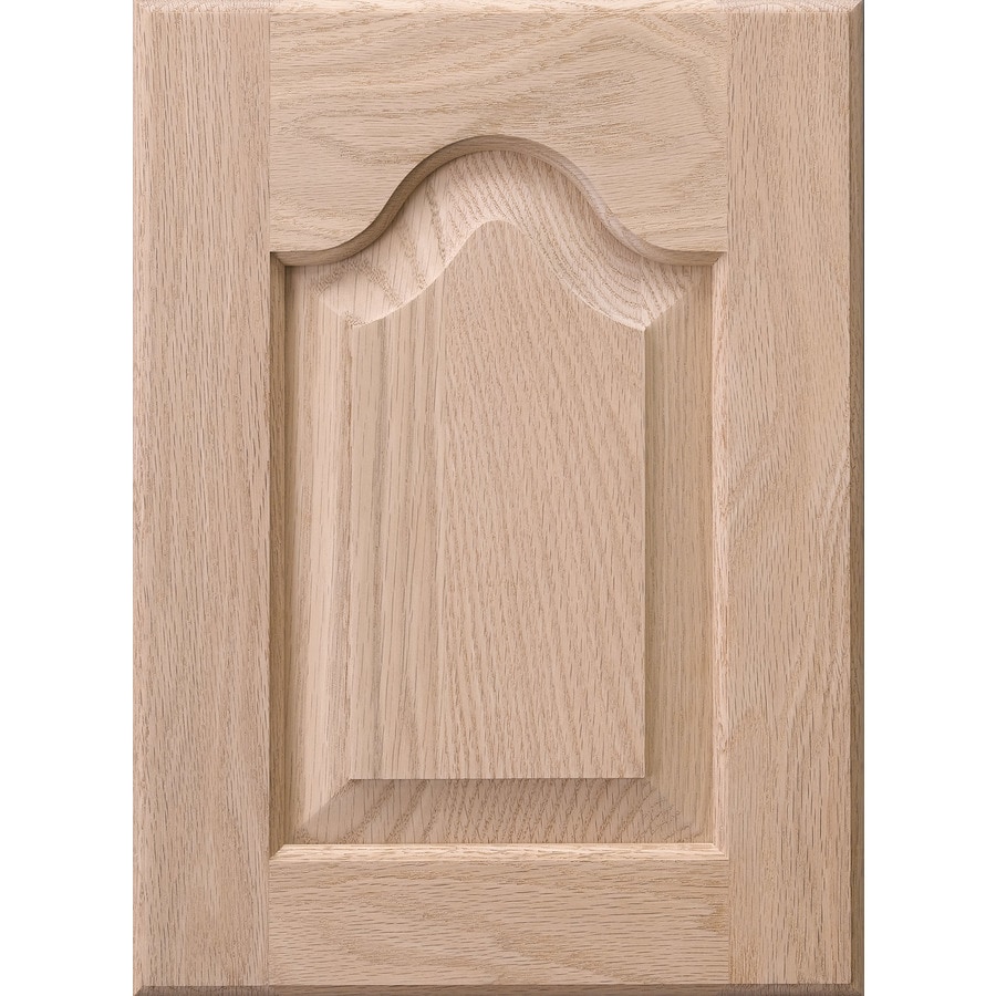 Shop Surfaces Raleigh 11-in x 15-in Wood Unfinished Oak Arched
