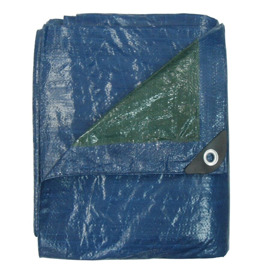 Blue Hawk 40 Ft X 20 Ft Blue Standard Polyethylene Tarp In The Tarps   850502006075 