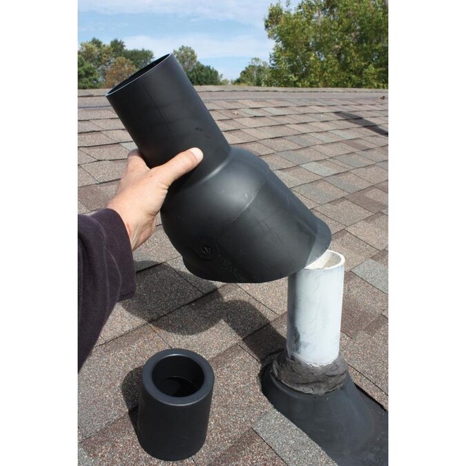 PermaBoot 2in x 11.125in Plastic Vent and Pipe Flashing in the Vent & Pipe Flashing