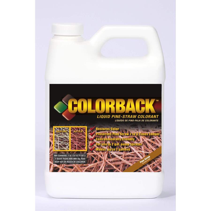 COLORBACK 32oz Pine Straw Mulch Dye Concentrated at