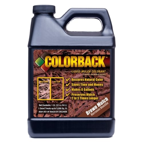 COLORBACK 32-oz Brown Mulch Dye Concentrate in the Pine Needle & Mulch ...