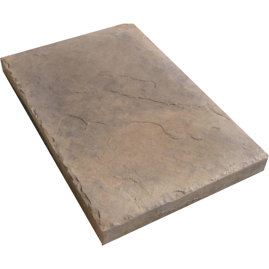 Dark Buff Patio Stone Common 12 In X 18 Actual Dark Buff Patio Stone Common 12 In X 18 Actual