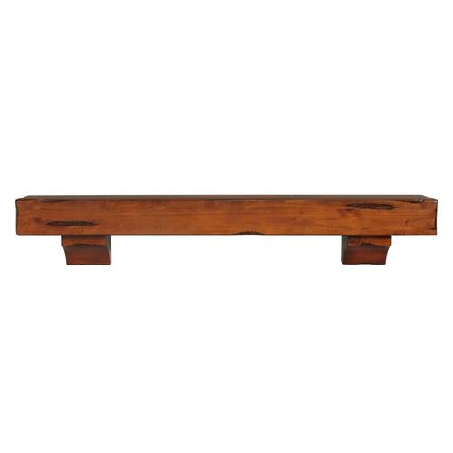 Pearl Mantels Shenandoah 60 In W X 10 5 H 9 D Rustic Brown