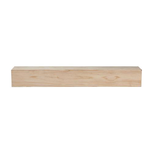 Pearl Mantels Lexington 72 In W X 8 In H X 10 In D Unfinished Pine