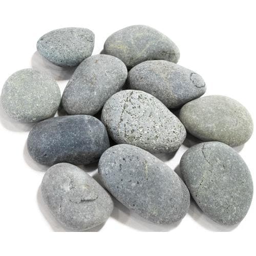 Geobunga Black River Rock in the Landscaping Rock department at Lowes.com