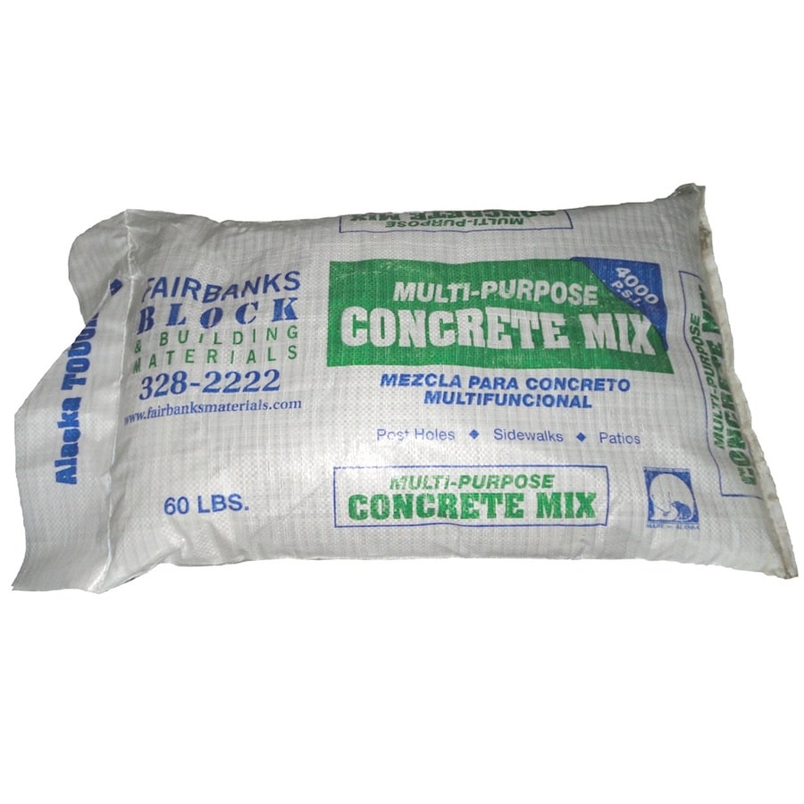 Fairbanks 60lb Hydraulic Concrete Mix at