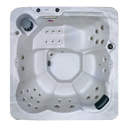 Hudson Bay Spas 6Person 34jet Square Hot Tub in the Hot Tubs & Spas