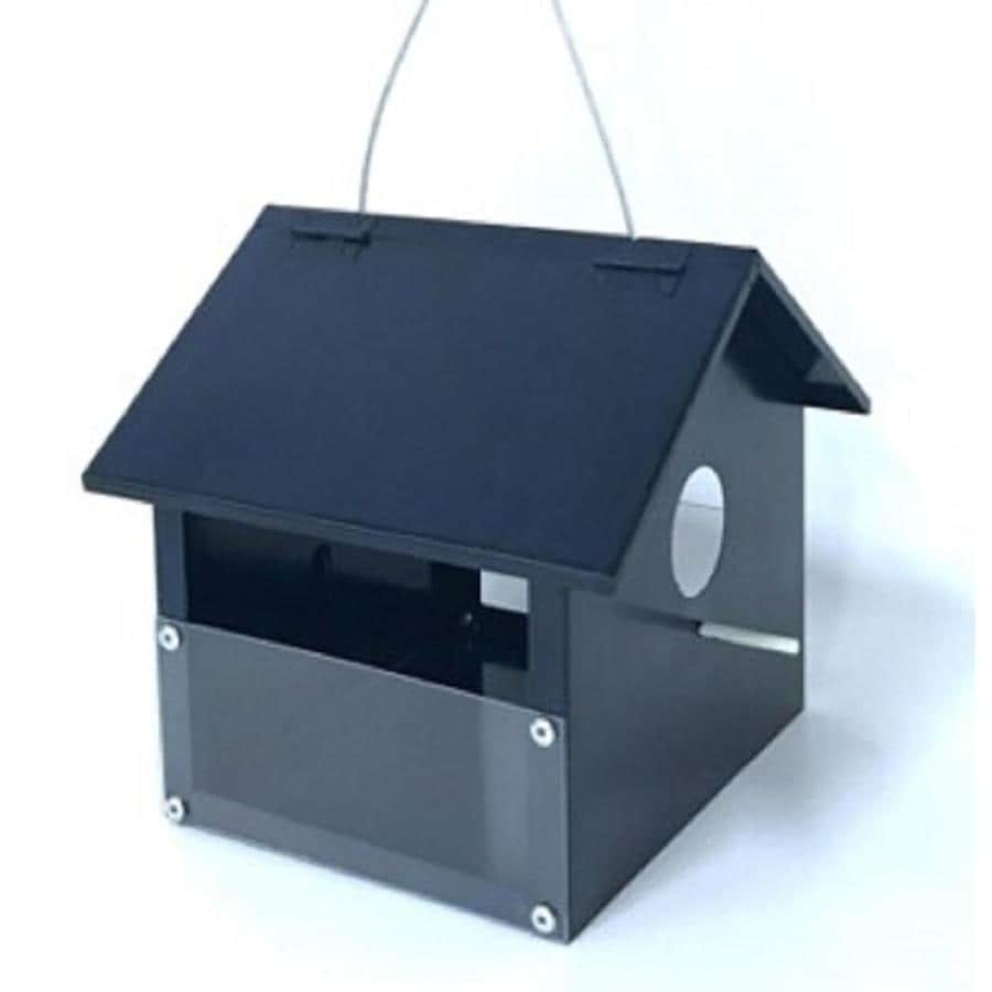 Backyard Glory Blue Hopper Bird Feeder At Lowes Com