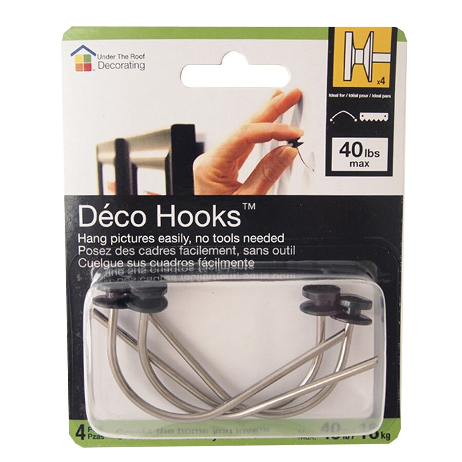 Under the Roof Decorating Decorating Deco Hooks in the Picture Hangers