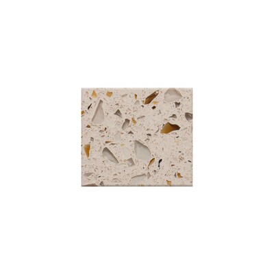 Curava Mocha Recycled Glass Kitchen Countertop Sample At Lowes Com