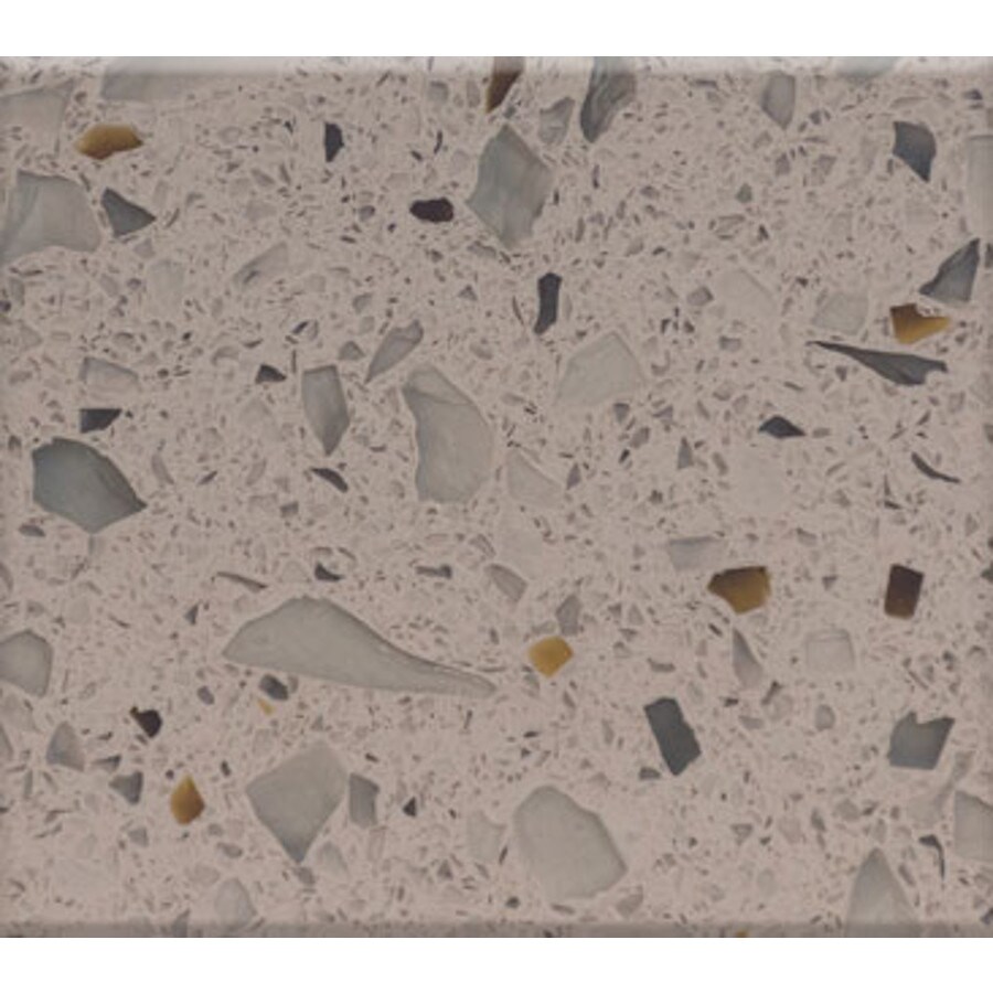 Curava Domus Recycled Glass Kitchen Countertop Sample At Lowes Com