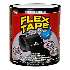 UPC 852808007053 product image for Flex Tape 4-in x 5 Black Duct Tape | upcitemdb.com