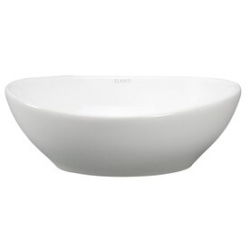 UPC 852881005106 product image for Elanti White Vessel Oval Bathroom Sink | upcitemdb.com