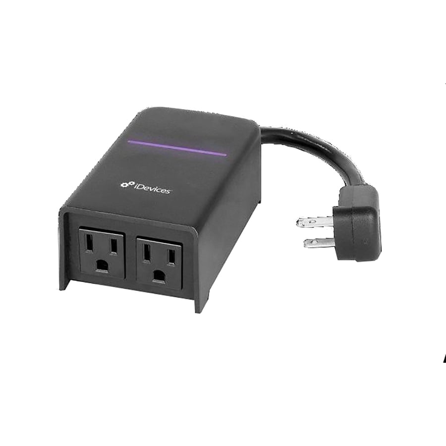 iDevices IDEV0001P5 125-Volt 2-Outlet Indoor/Outdoor Smart Plug