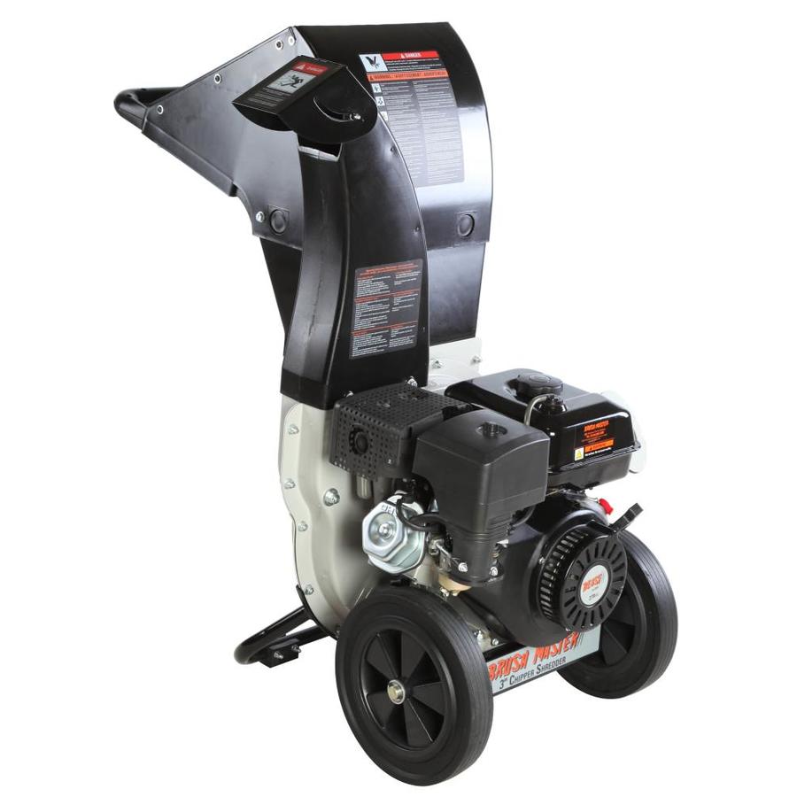 Brush Master 445cc Dek 5.25in Steel Gas Wood Chipper in the Gas Wood Chippers department at