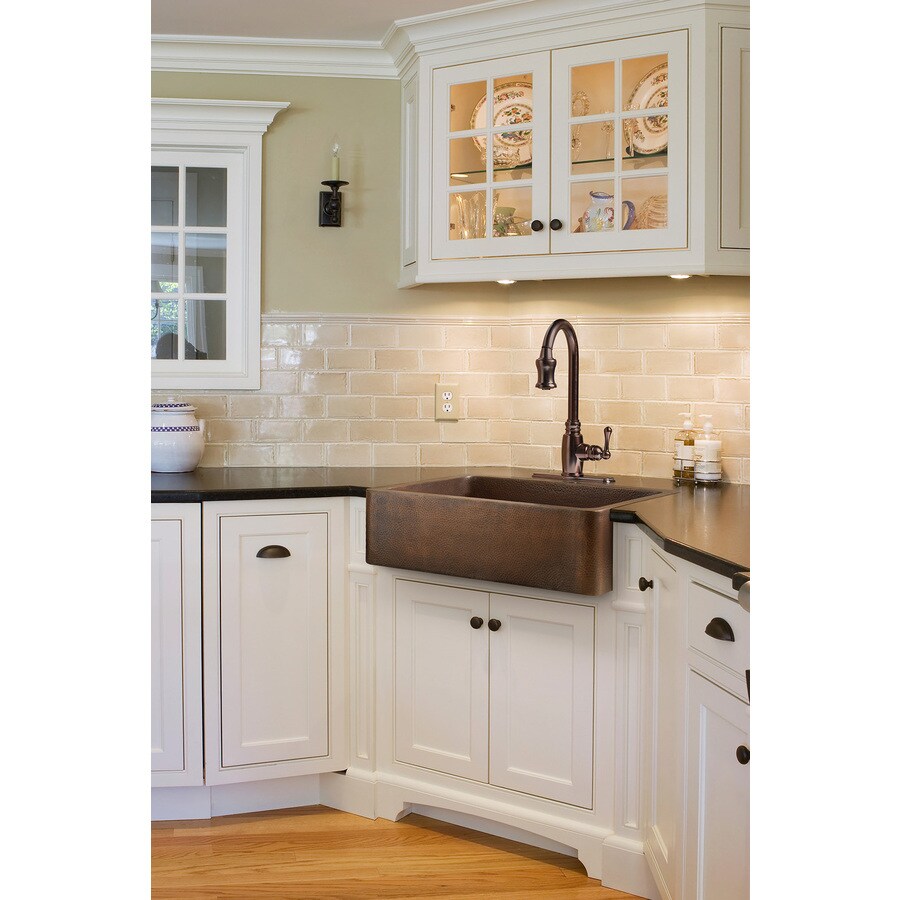 Renovations by Thompson Traders LAS33 Copper-Kitchen-Sinks - View #3