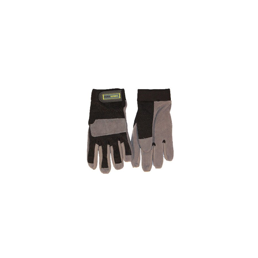 blue hawk performance leather gloves