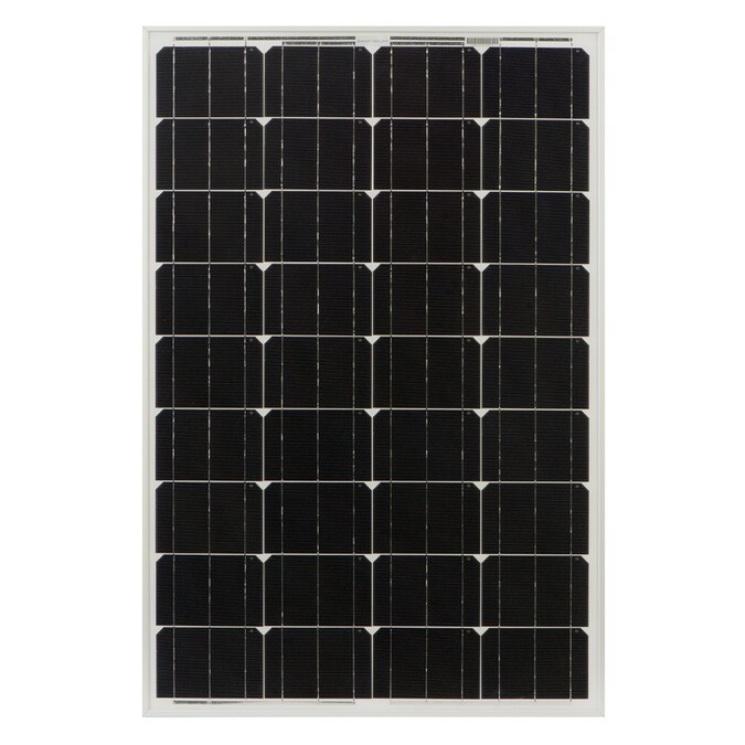 Zamp Solar 1Module 39.5in x 26.5in 100Watt Solar Panel in the Solar Panels department at