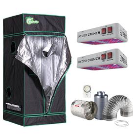 Led Grow Lights At Lowes Hydro Crunch 600 Watt Equivalent Veg Bloom Full Spectrum Led Plant Grow Light Fixture