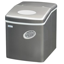 UPC 854001004037 product image for NewAir 28-lb Drop-down Portable Ice Maker (Silver) | upcitemdb.com