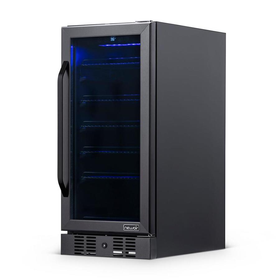 NewAir 96-Can Capacity (3.2-cu ft) Residential Black Built-In ...