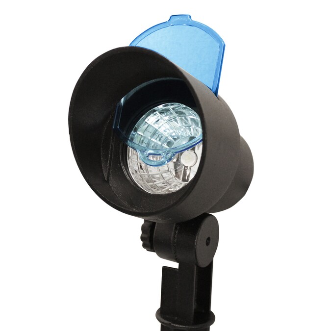 Gama Sonic 80Lumen 1Watt Black Solar LED Landscape Flood Light Kit in the Spot & Flood Lights