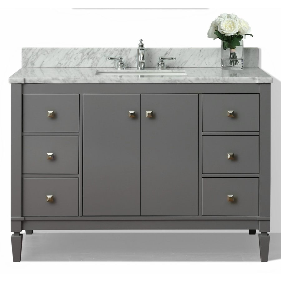 Ancerre Designs Kayleigh 48in Sapphire Gray Single Sink