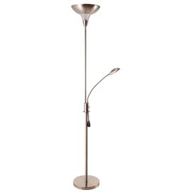72" Torchiere Combo Floor Lamp with Adjustable Task Light