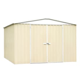 heartland statesman 10-ft x 12-ft gable wood storage shed