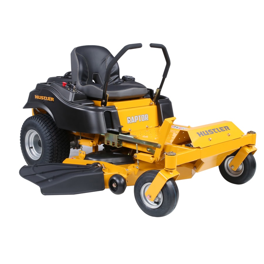 Hustler Raptor 23-HP V-twin Dual Hydrostatic 52-in Zero-turn Lawn Mower with Mulching Capability 