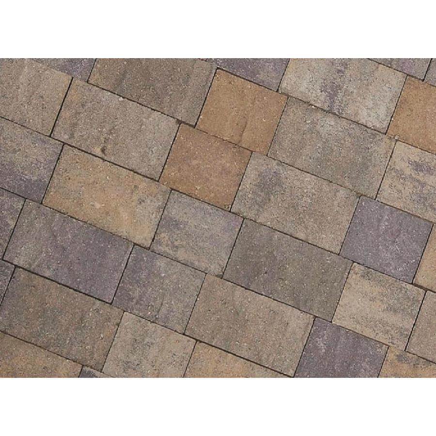 Shop CastleLite Century Stone Tahoe Blend Paver (Common: 6-in x 6-in ...